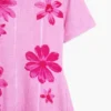 Pleated Floral Dress