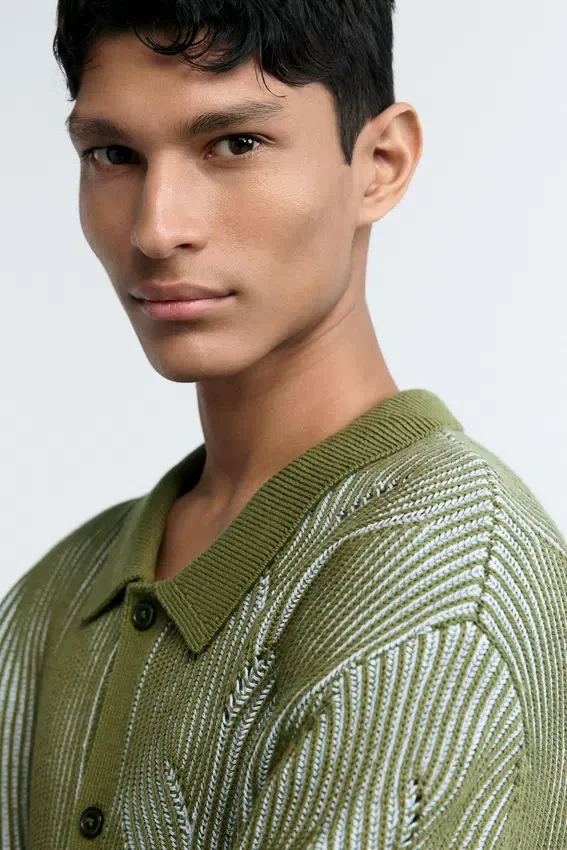 Polo Knit Sweater Polo Knit Sweater