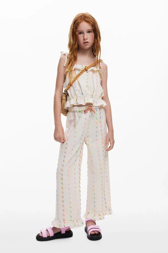 Pom-Pom Strap Top Pom-Pom Strap Top