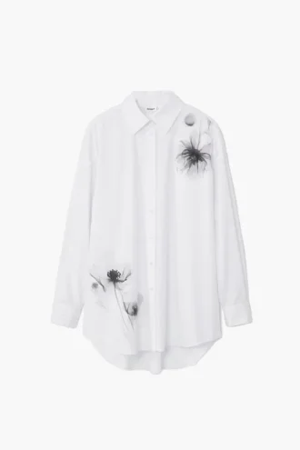 Poppy Print Shirt