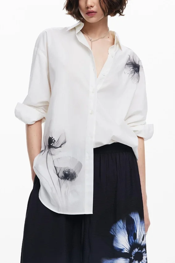 Poppy Print Shirt Poppy Print Shirt