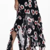 Poppy Ruffle Midi Dress