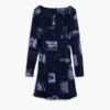 Postcard Square Neck Dress