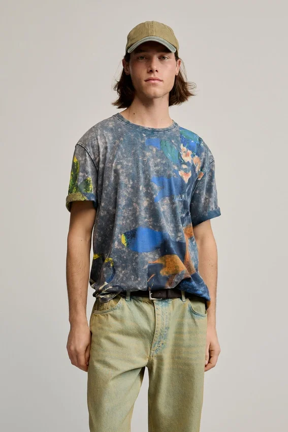 Printed Arty T-Shirt Printed Arty T-Shirt