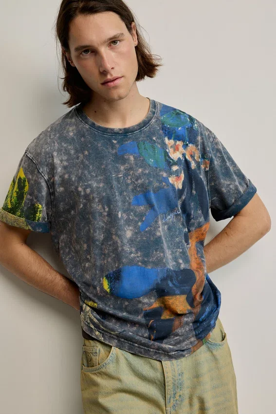 Printed Arty T-Shirt Printed Arty T-Shirt
