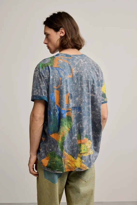 Printed Arty T-Shirt Printed Arty T-Shirt