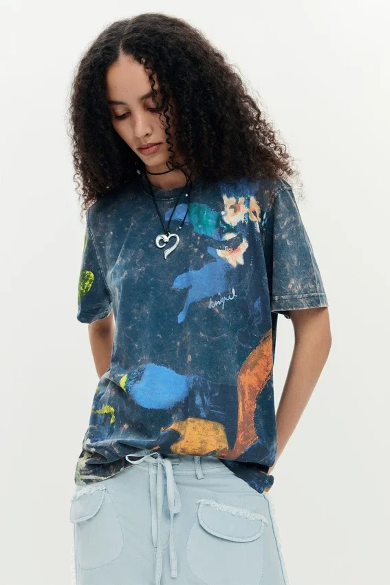 Printed Arty T-Shirt Printed Arty T-Shirt