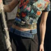 Printed Cat T-Shirt Printed Cat T-Shirt