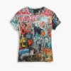Printed Cat T-Shirt Printed Cat T-Shirt