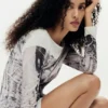 Printed Collage Dress