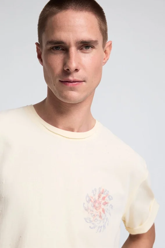 Printed Cotton T-Shirt Printed Cotton T-Shirt