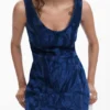 Printed Denim Dress Printed Denim Dress
