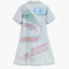 Printed Denim Dress Printed Denim Dress