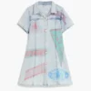 Printed Denim Dress Printed Denim Dress