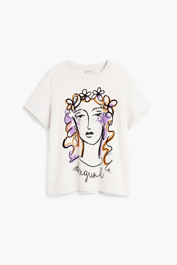 Printed Face T-Shirt Printed Face T-Shirt