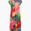 Printed Fitted Dress