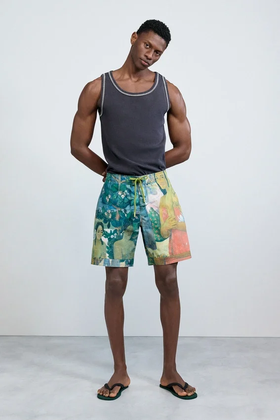 Printed Gaugin Swimsuit Printed Gaugin Swimsuit