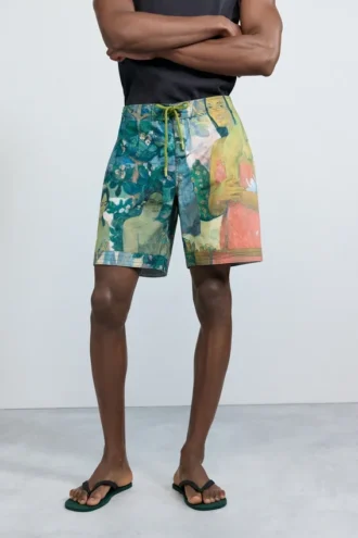 Printed Gaugin Swimsuit
