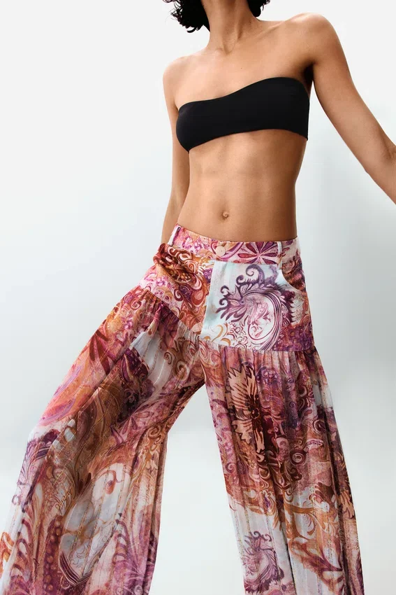 Printed Harem Pants Printed Harem Pants