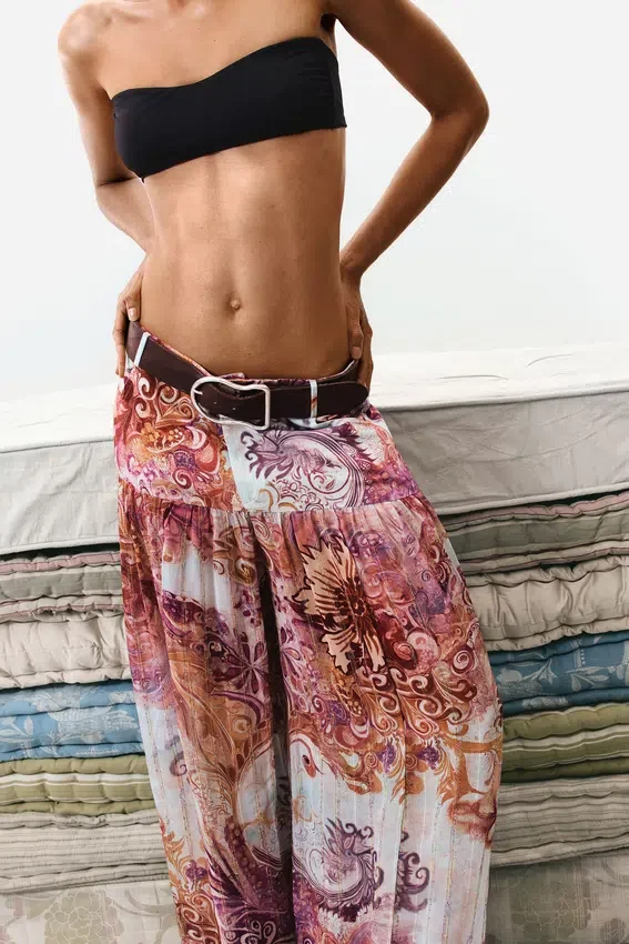Printed Harem Pants Printed Harem Pants