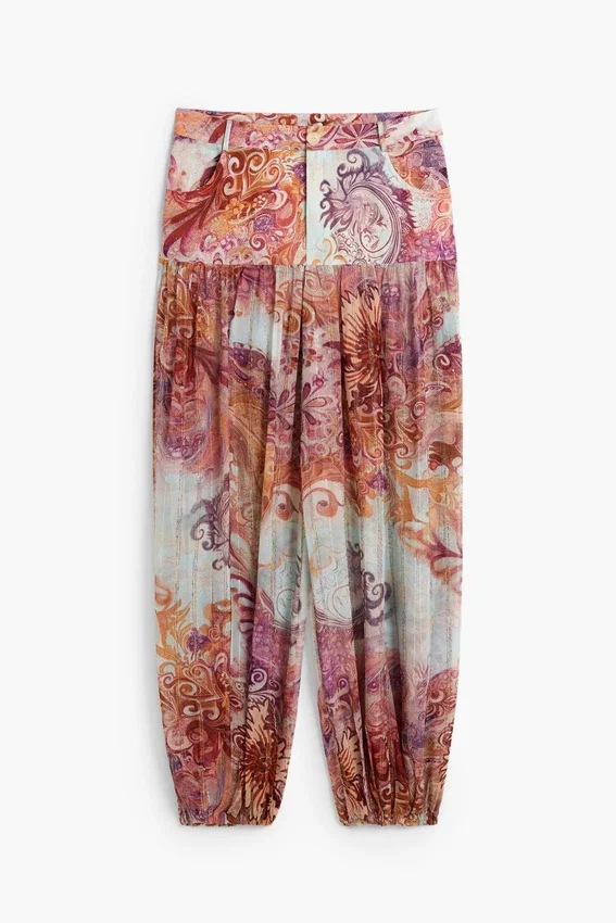 Printed Harem Pants Printed Harem Pants