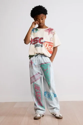 Printed Jeans