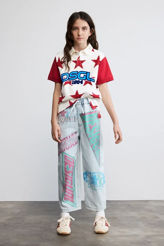Printed Jeans Printed Jeans