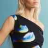 Printed Knit Dress M. C. Lacroix Printed Knit Dress M. C. Lacroix