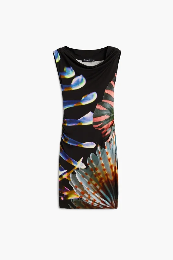 Printed Knit Dress M. C. Lacroix Printed Knit Dress M. C. Lacroix