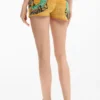 Printed Knit Shorts