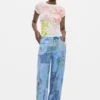 Printed Knit T-Shirt