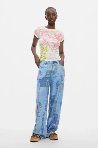 Printed Knit T-Shirt