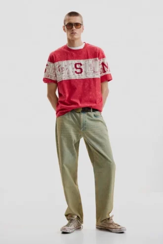 Printed Knit T-Shirt