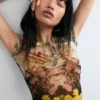 Printed Knit T-Shirt Printed Knit T-Shirt