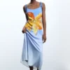 Printed Long Dress Printed Long Dress