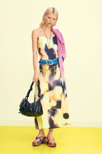 Printed Long Dress