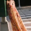 Printed Long Dress
