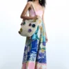 Printed Long Dress
