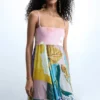 Printed Long Dress