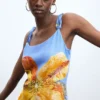 Printed Long Dress Printed Long Dress