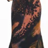 Printed Long Dress