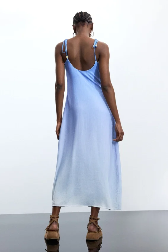 Printed Long Dress Printed Long Dress