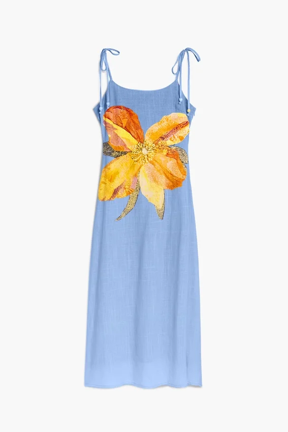 Printed Long Dress Printed Long Dress