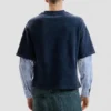 Printed Long-Sleeve Sweatshirt