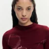 Printed Long-Sleeve T-Shirt Printed Long-Sleeve T-Shirt