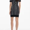 Printed Mini Dress M. Christian Lacroix