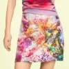 Printed Mini Skirt