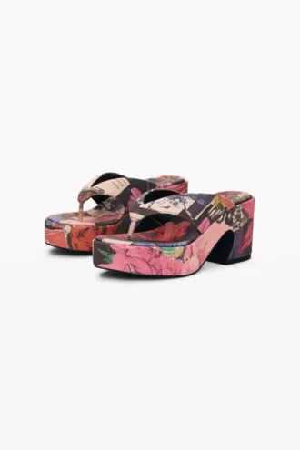 Printed Platform Sandal