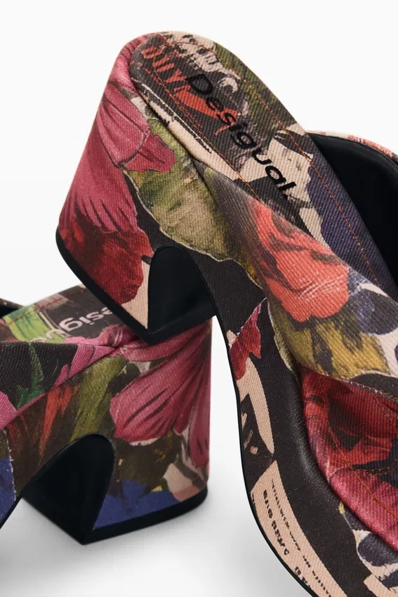 Printed Platform Sandal Printed Platform Sandal