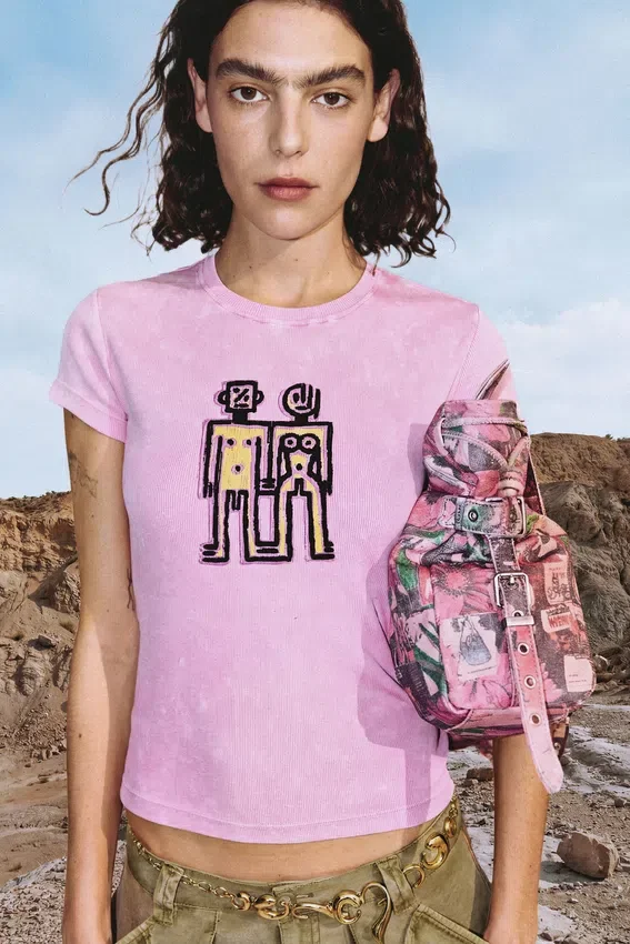 Printed Short Sleeve T-Shirt Printed Short Sleeve T-Shirt